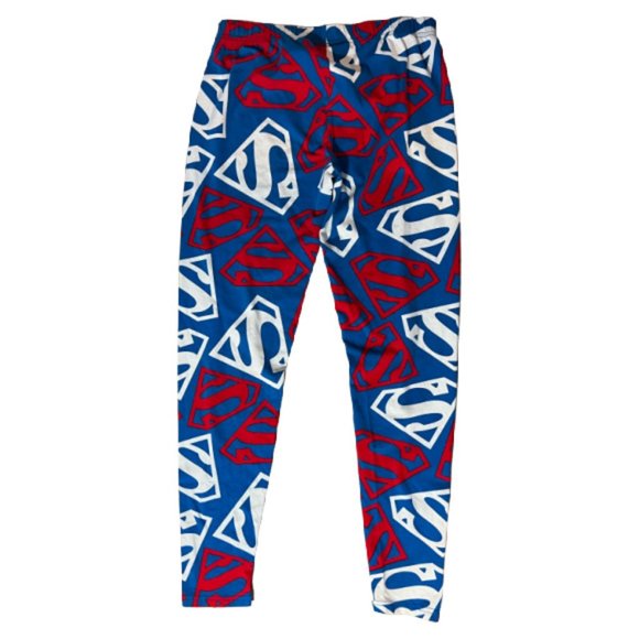DC Comics Superman Leggings, Size Medium - Picture 1 of 3